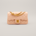 Chanel Mini Flap Bag with Camellia Chain