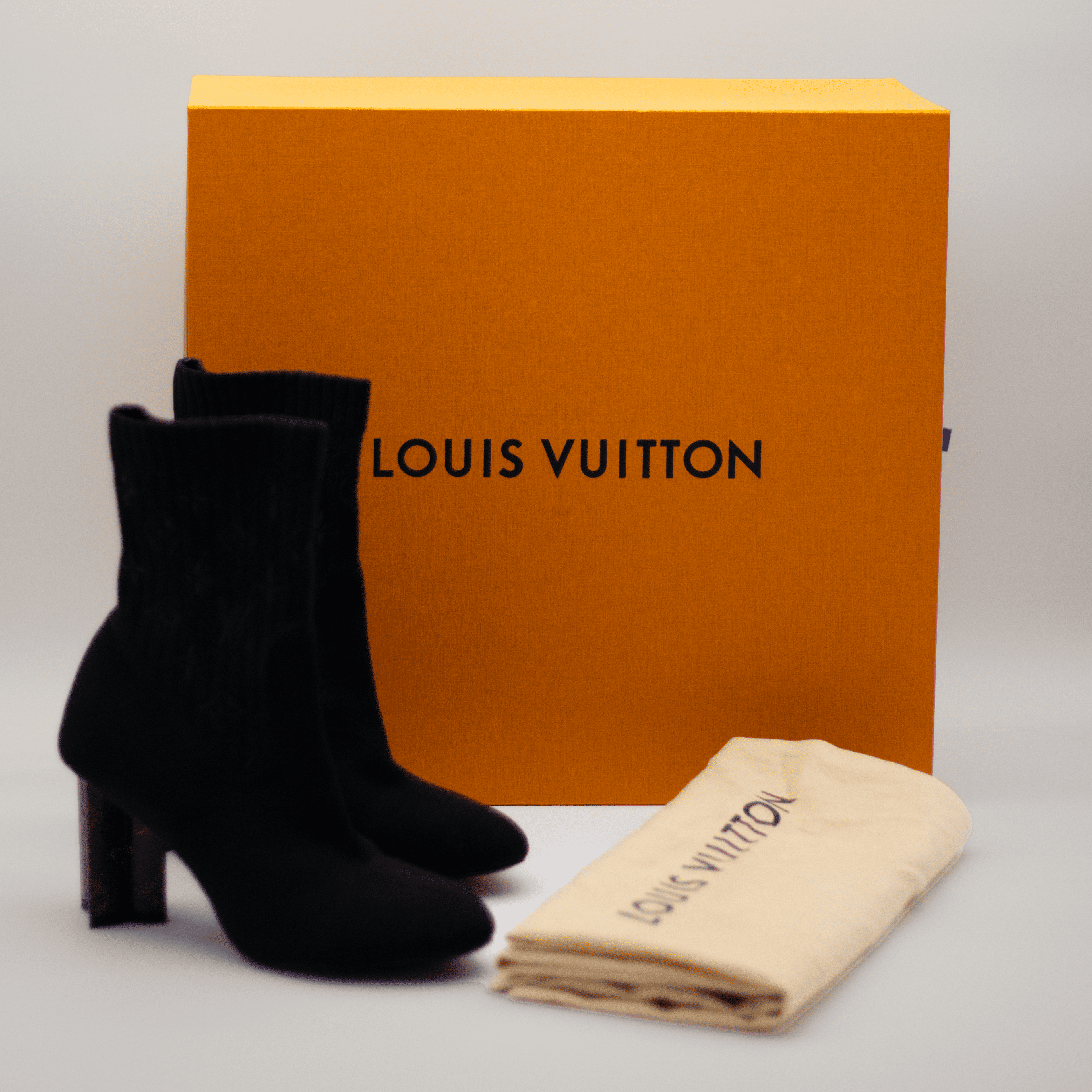 Louis Vuitton Silhouette Ankle Boots