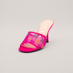 Gucci Mesh Embellished GG Mules 75