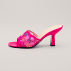 Gucci Mesh Embellished GG Mules 75