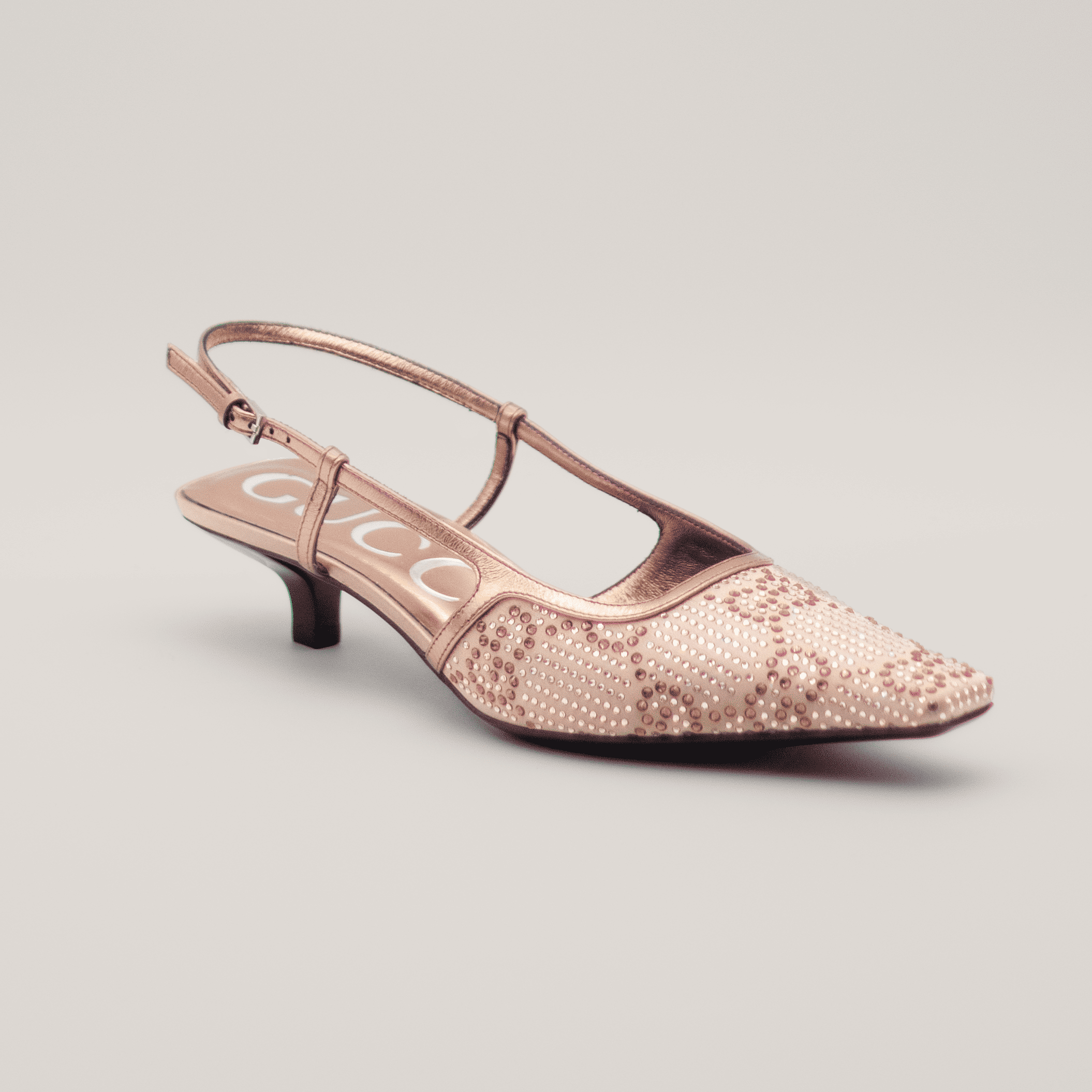 Exclusive Gucci GG Slingback Pumps