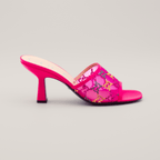 Gucci Mesh Embellished GG Mules 75